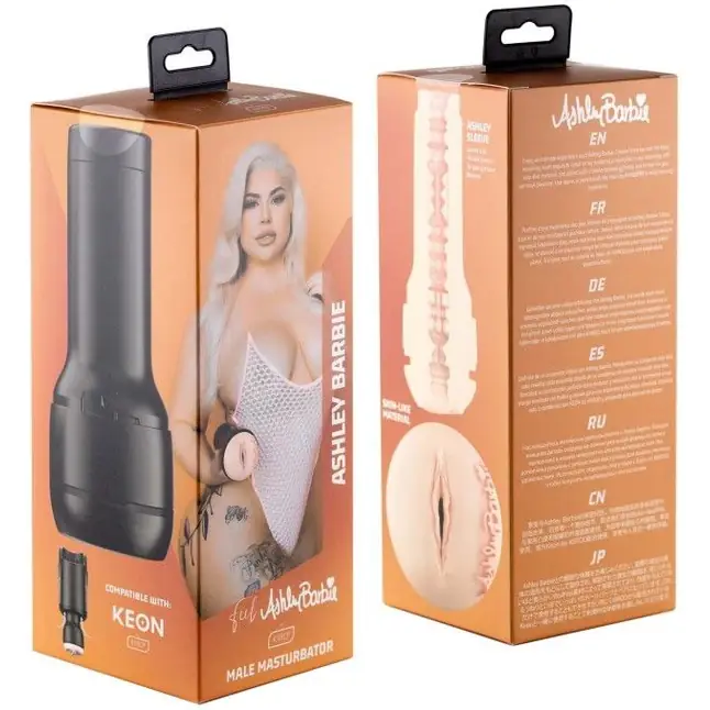 Телесный мастурбатор-вагина Feel Ashley Barbie. Фотография 5.