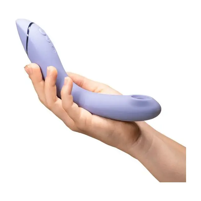 Сиреневый стимулятор G-точки Womanizer OG c технологией Pleasure Air и вибрацией - 17,7 см. Фотография 2.