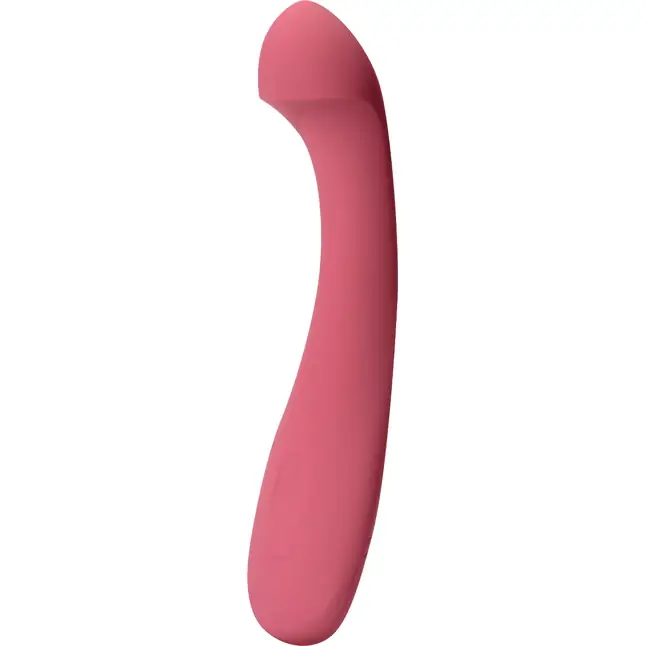 Грязно-розовый вибратор для стимуляции G-точки Arc G-Spot - 19 см