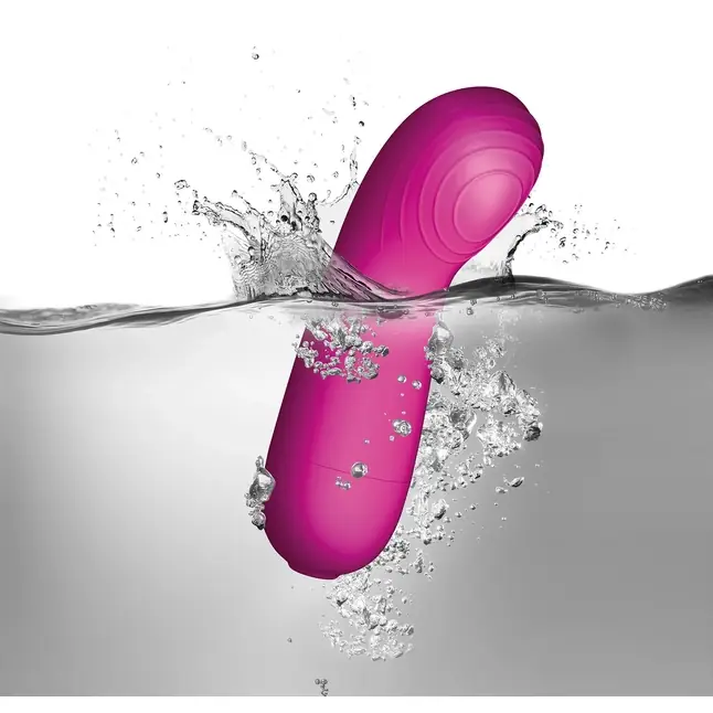 Ярко-розовый стимулятор для G-точки Sugar Berry - 12 см. Фотография 3.