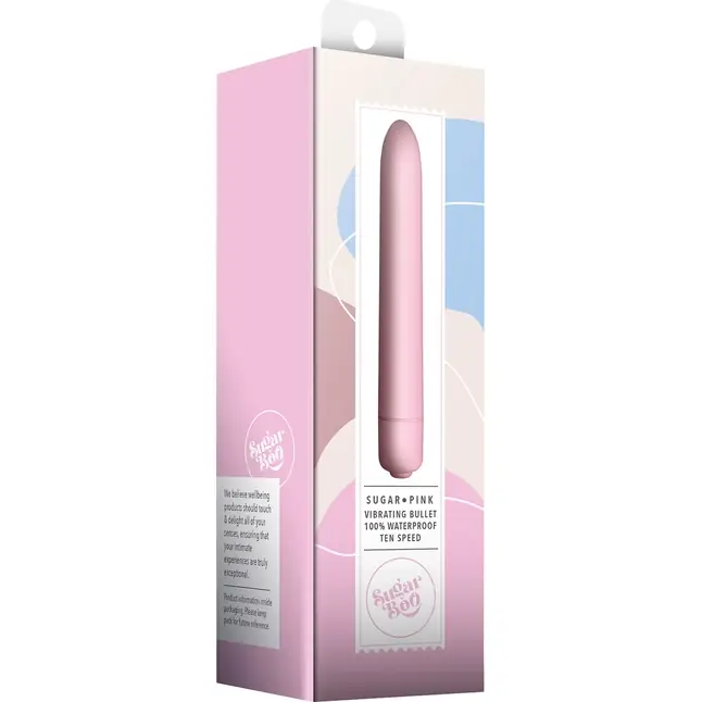 Розовый мини-вибратор Sugar Pink - 14,2 см. Фотография 4.