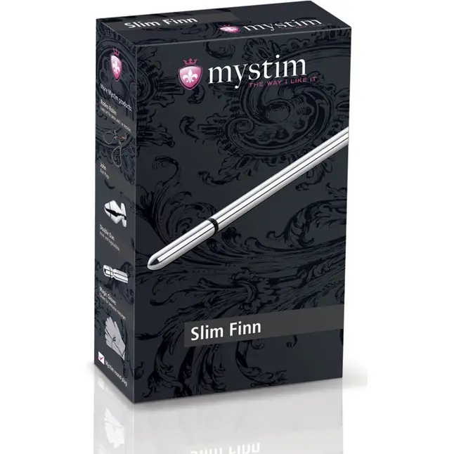 Зонд для электростимуляции уретры Slim Finn - 15 см. Фотография 2.