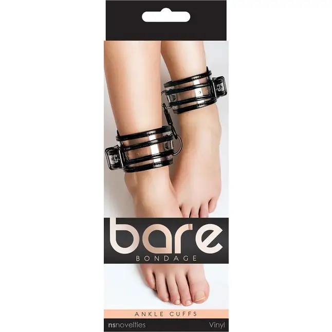 Прозрачные оковы с карабином Bare Bondage - Bare Bondage. Фотография 2.