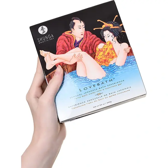 Соль для ванны Lovebath Ocean temptation, превращающая воду в гель - 650 гр.. Фотография 3.