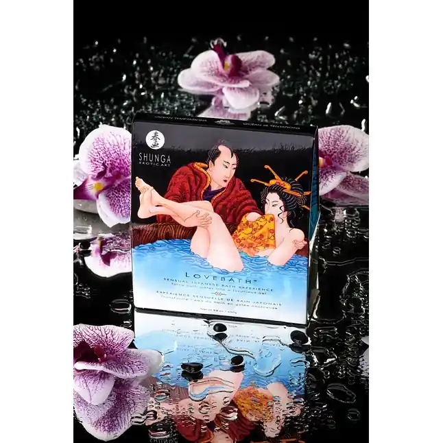 Соль для ванны Lovebath Ocean temptation, превращающая воду в гель - 650 гр.. Фотография 5.