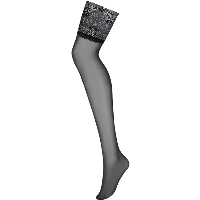 Чулки с широким цветочным кружевом Intensa Stockings - Sexy