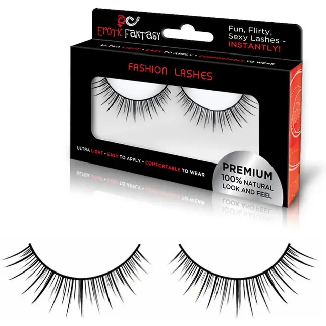 Черные игривые накладные ресницы Curvy Lash