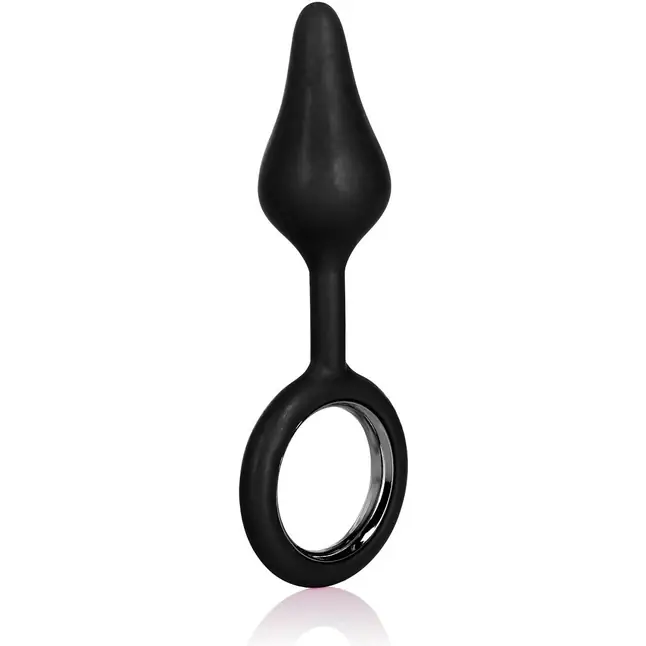 Чёрная анальная пробка Booty Call Booty Tickler - 9,5 см - Booty Call. Фотография 2.