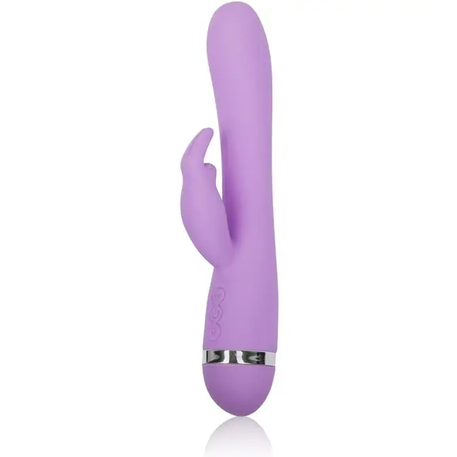 Перезаряжаемый сиреневый вибромассажер Rechargeable Triple Motor Jack Rabbit - 18 см. - Jack Rabbits