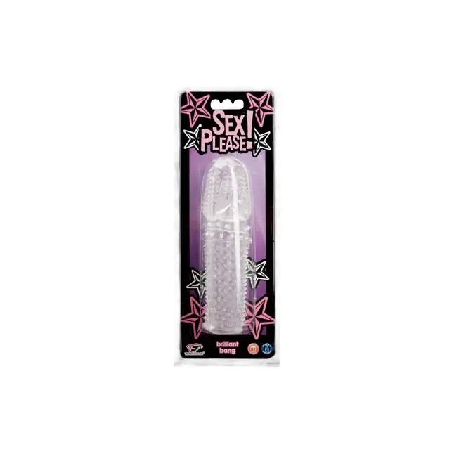 Насадка Sex Please! Brilliant Bang Penis Enhancer - 13,3 см - Sex Please!
