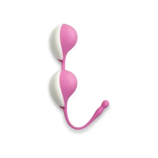 Розовые вагинальные шарики К-Balls smooth. Фотография 2.