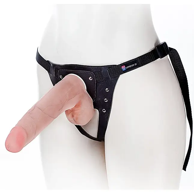 Фаллоимитатор на поясе Harness - 23 см - HARNESS CLASSIC