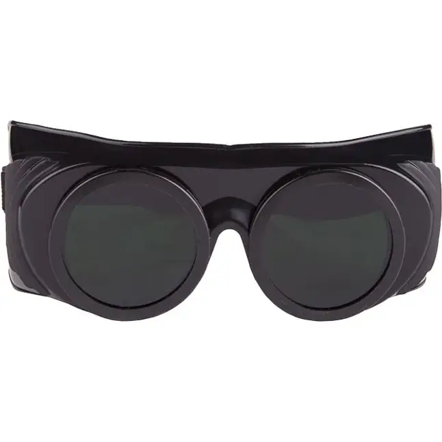 Чёрная латексная маска Крюгер с чёрными окошками - BDSM accessories. Фотография 5.