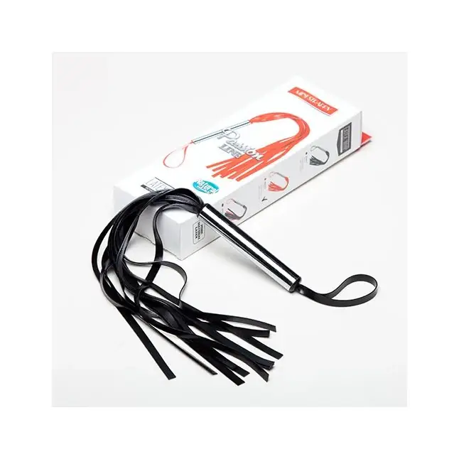 Мини-плеть с лентами из латекса - 35 см - Passion Line
