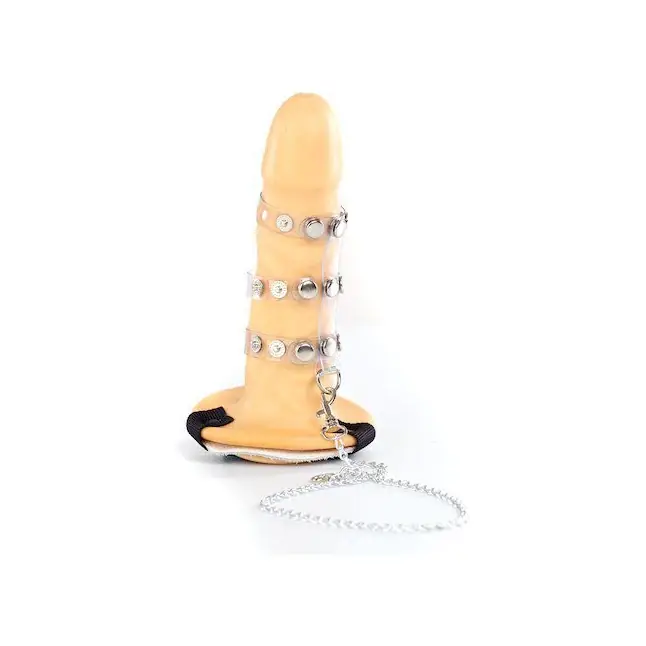 Прозрачный поводок на пенис - BDSM accessories