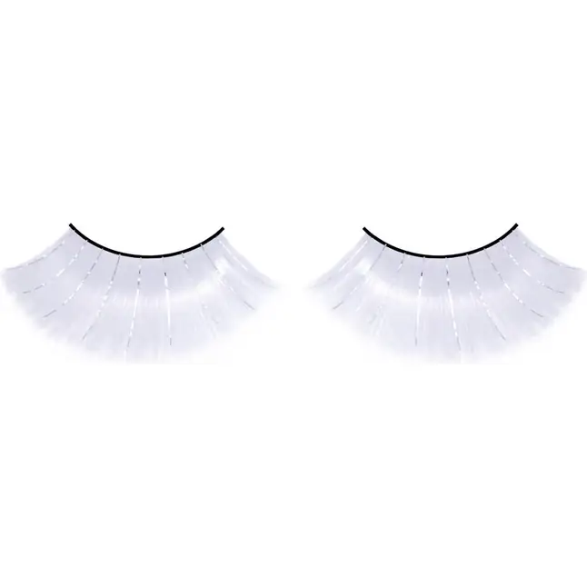 Пушистые белые ресницы - Eyelashes Collection