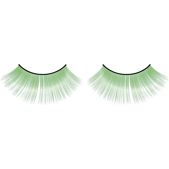 Зеленые пушистые ресницы - Eyelashes Collection