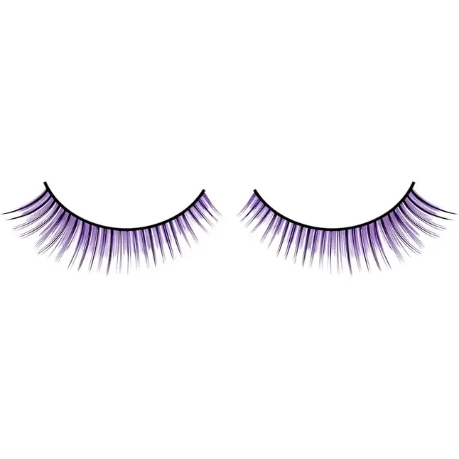 Чёрно-фиолетовые ресницы - Eyelashes Collection