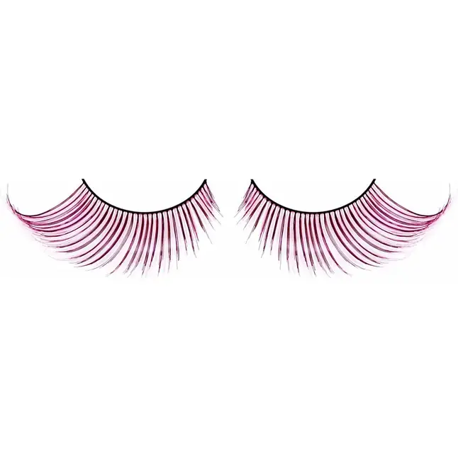 Светло-розовые ресницы-перья - Eyelashes Collection