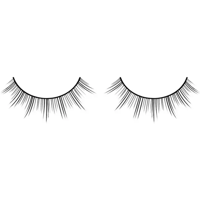 Чёрные накладные с чередованием длины Deluxe - Eyelashes Collection