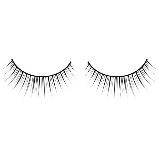Чёрные накладные ресницы с разной длиной Premium - Eyelashes Collection