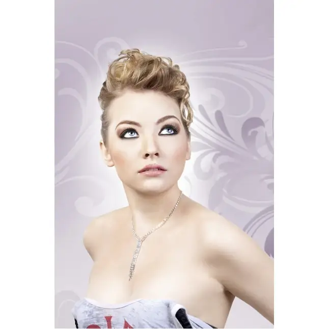 Чёрные накладные ресницы с постепенным увеличением длины ресничек Deluxe - Eyelashes Collection. Фотография 2.
