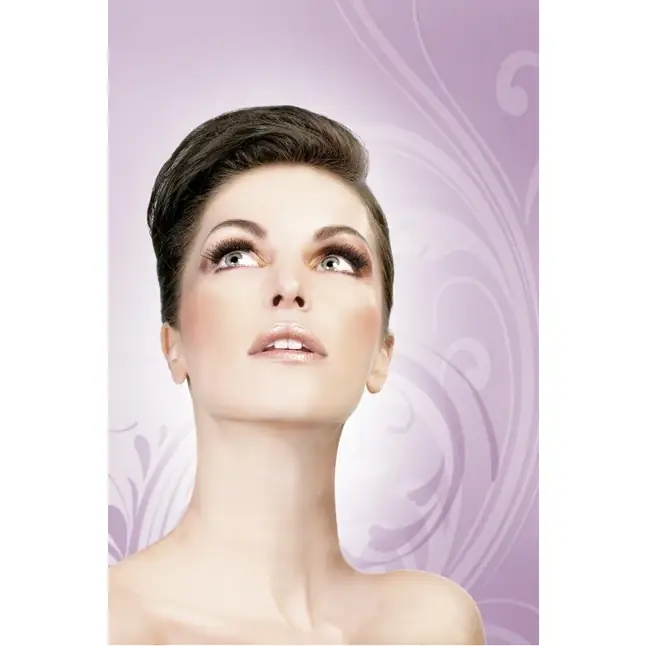Короткие черные ресницы Deluxe - Eyelashes Collection. Фотография 2.