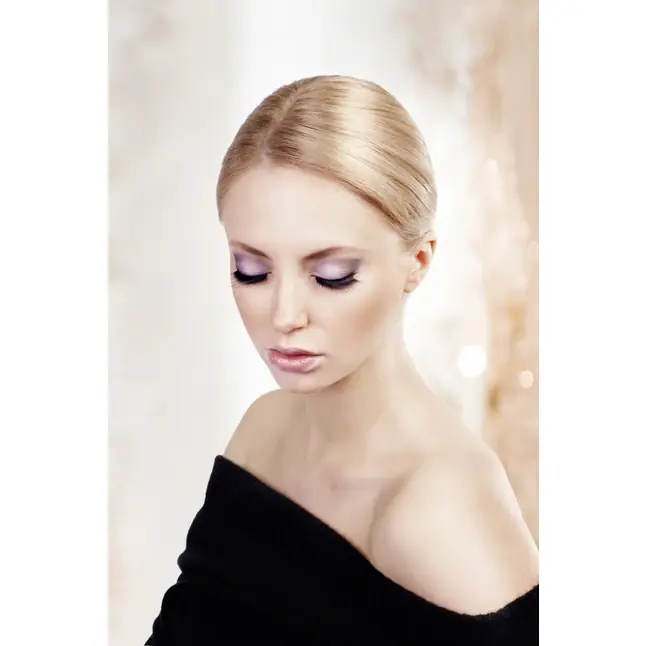 Чёрные накладные ресницы с подкрученными длинными ресничками Premium - Eyelashes Collection. Фотография 2.