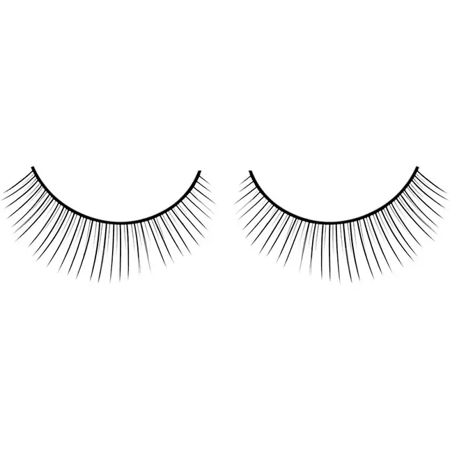 Накладные ресницы, разделенные веерообразно Deluxe - Eyelashes Collection