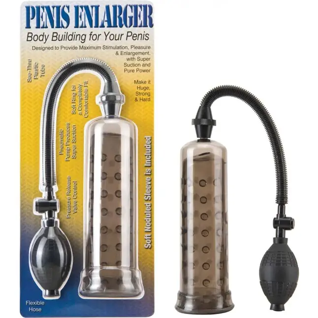 Вакуумная помпа с нежной внутренней вставкой Penis Enlarger