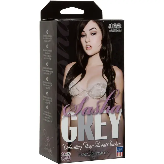 Мастурбатор-ротик с вибрацией Sasha Grey - Sasha Grey. Фотография 2.
