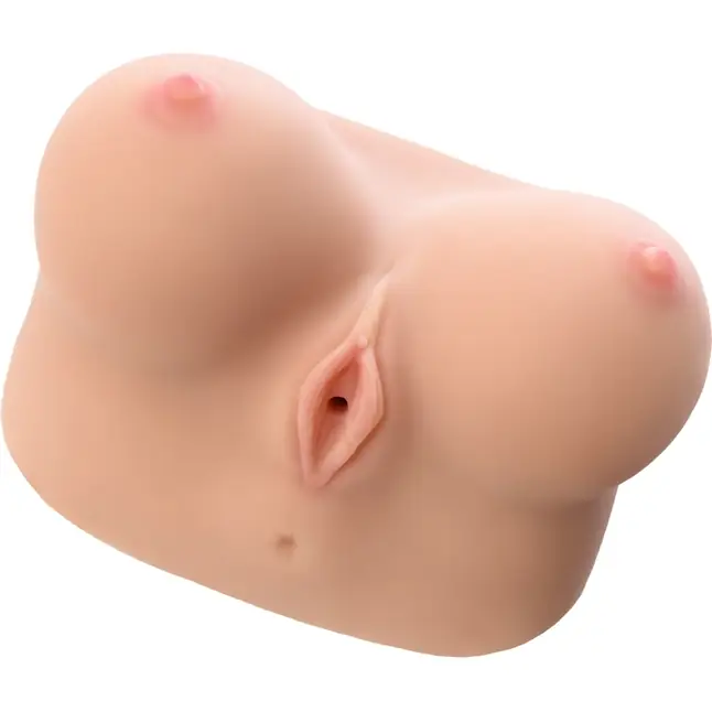 Полуторс Juliana Breast в виде груди с вибровагиной