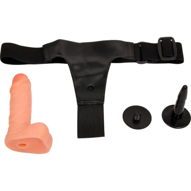 Женский страпон Sensual Comfort Strap-On - 15 см. Фотография 3.