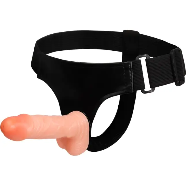 Женский страпон Sensual Comfort Strap-On - 15 см
