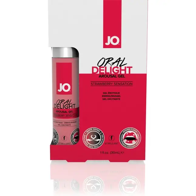 Клубничный лубрикант для оральных ласк Oral Delight Strawberry Sensation - 30 мл