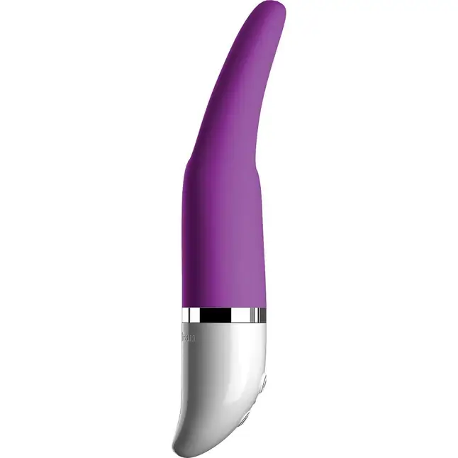 Фиолетовый мини-вибромассажер SNUGGLE BUG - 18,5 см - Crush. Фотография 2.