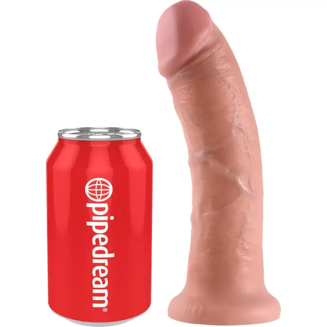 Реалистичный фаллоимитатор 8 Cock на присоске - 20,3 см - King Cock. Фотография 5.