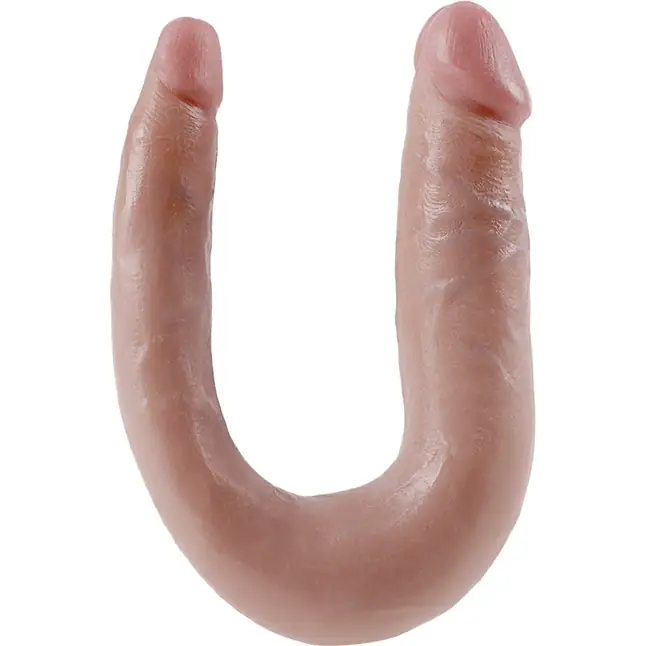 Двусторонний фаллоимитатор U-Shaped Small Double Trouble - 33,5 см - King Cock