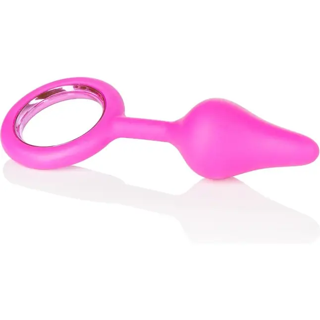 Розовая анальная пробка Booty Call Booty Tickler - 9,5 см - Booty Call. Фотография 3.