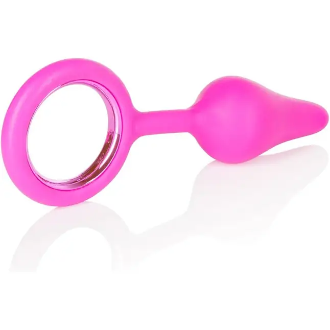 Розовая анальная пробка Booty Call Booty Tickler - 9,5 см - Booty Call. Фотография 4.
