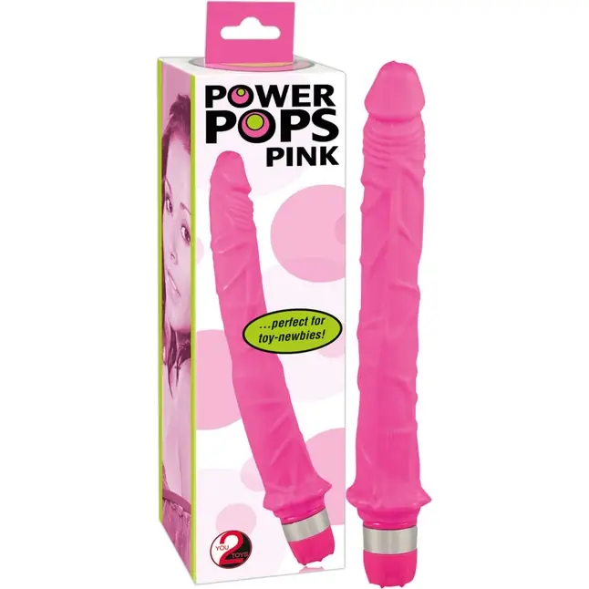 Розовый анальный вибратор Strong Anal Vibrator Pink - 17,5 см - You2Toys