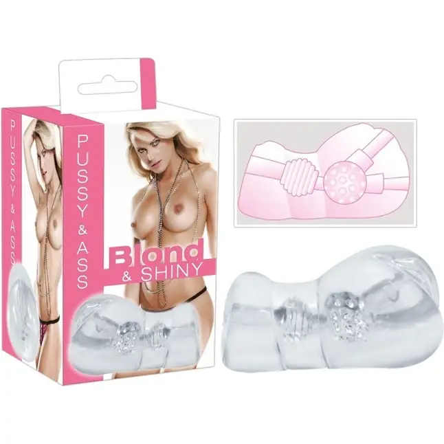 Мастурбатор Jade Clear FX с 2 любовными отверстиями - You2Toys