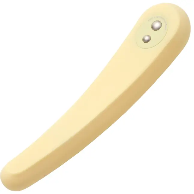 Жёлтый вибратор IROHA MIKAZUKI - 17,5 см - IROHA Vibrators