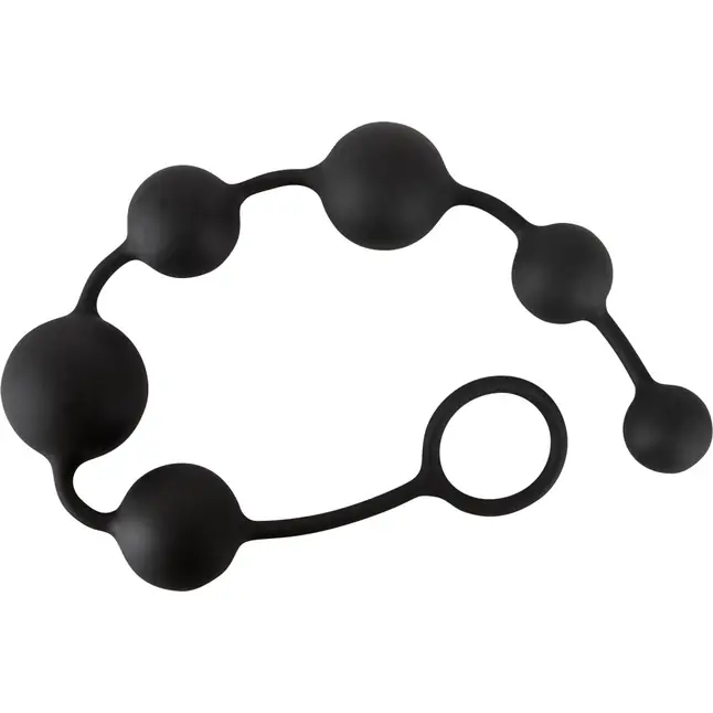 Анальная цепочка Black Velvets Anal Beads - 40 см - You2Toys