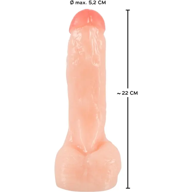 Фаллоимитатор на присоске Realistixxx Penis - 23 см - You2Toys. Фотография 6.