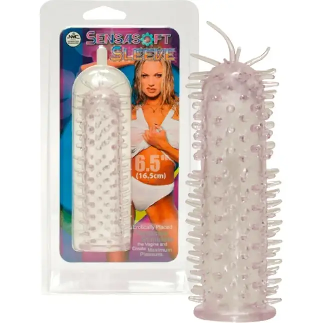 Мужская насадка Sensasoft Sleeve - 16,5 см