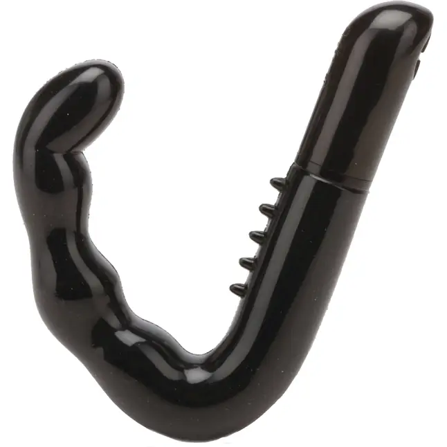 Чёрный стимулятор простаты Ebony Prostate Massager
