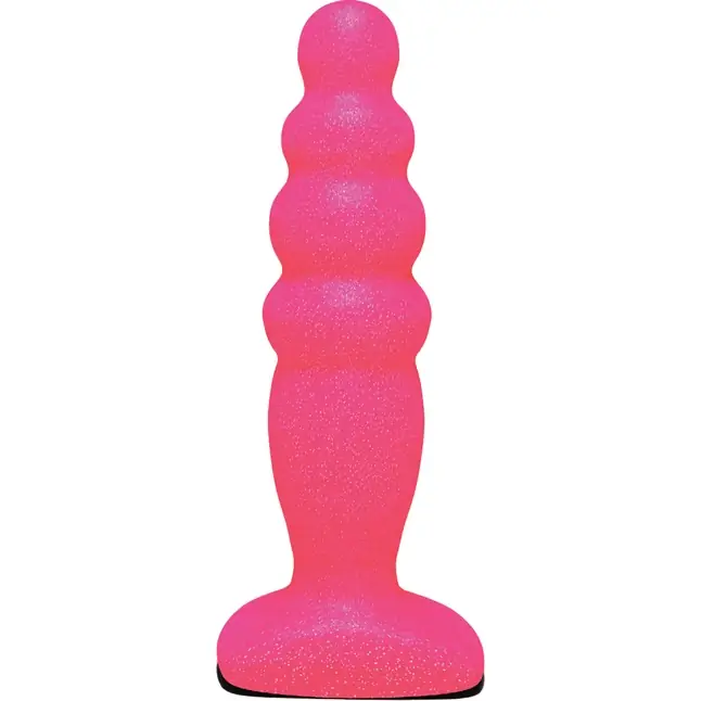 Розовый анальный стимулятор Small Bubble Plug - 11 см - Back Door Collection
