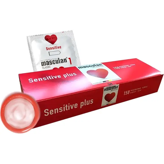 Нежные презервативы Masculan Classic 1 Sensitive - 150 шт. Фотография 5.