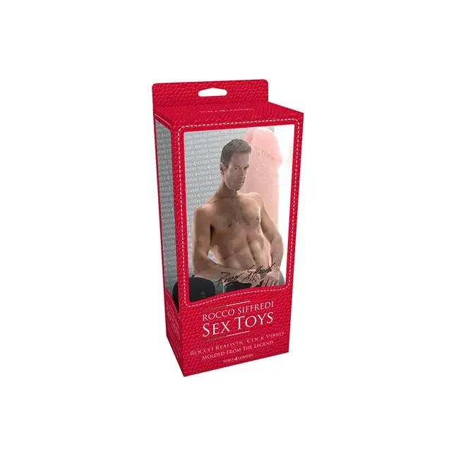 Вибратор-реалистик ROCCO REALISTIC COCK VIBRO - 23 см - Rocco Siffredi sex toys. Фотография 2.